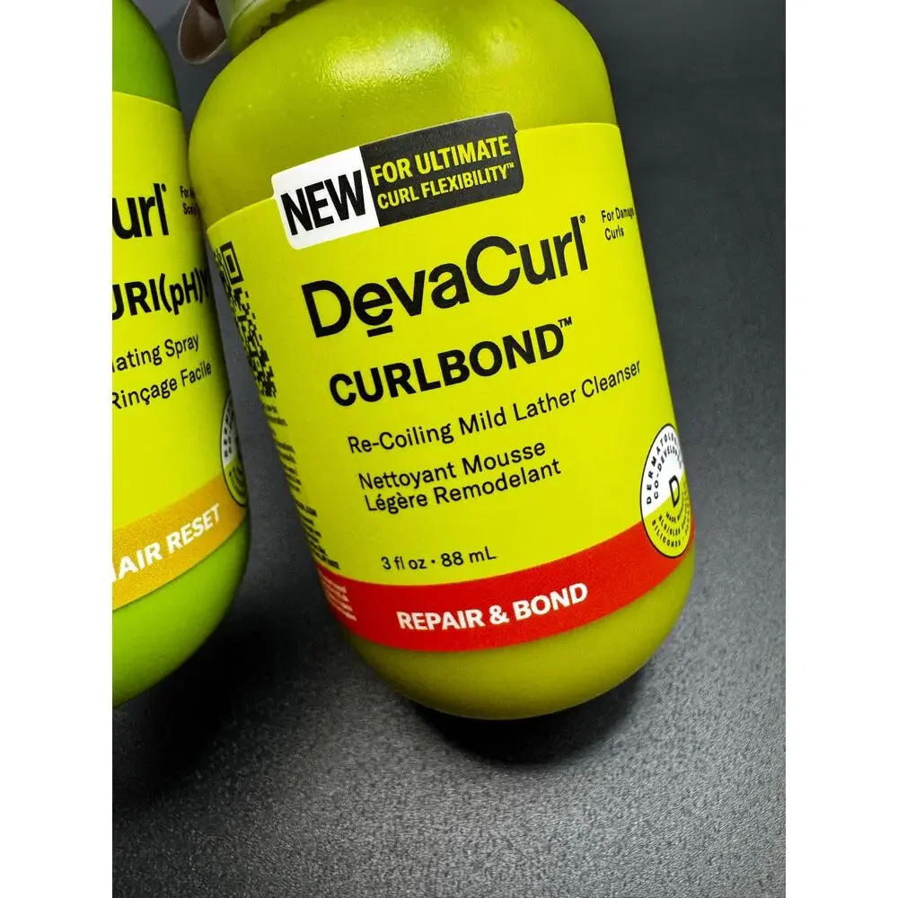 NWT Devacurl Scalp Purity Easy Rinse Exfoliating Spray Scalp & Hair Reset 3oz